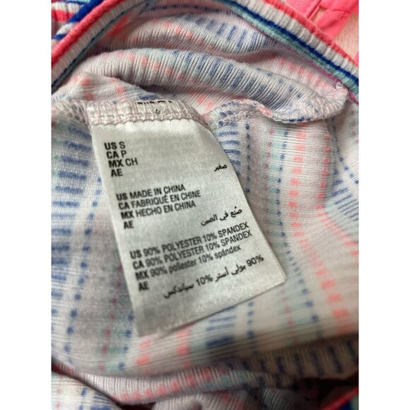 Epic Threads Striped Criss-Cross Strappy Bodysuit Girls Small NWOT - Picture 3 of 5